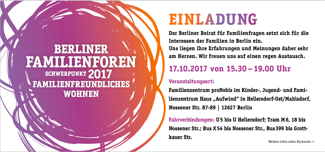 Familienfreundliches Wohnen in Hellersdorf