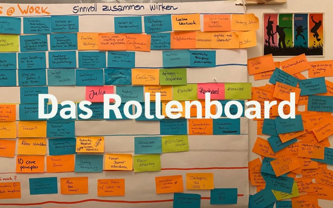 Mit dem Rollenboard zur transparenten Aufgabenverteilung